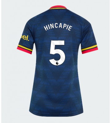 Arsenal Piero Hincapie #5 Replika Bortatröja Damer 2026-27 Kortärmad